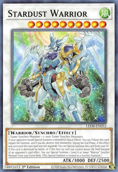 Stardust Warrior (LED8-EN052) [Legendary Duelists: Synchro Storm]