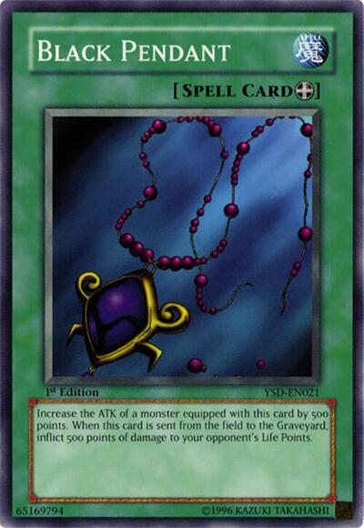 Black Pendant (YSD-EN021) [Starter Deck 2006]