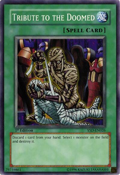 Tribute to The Doomed (YSD-EN026) [Starter Deck 2006]