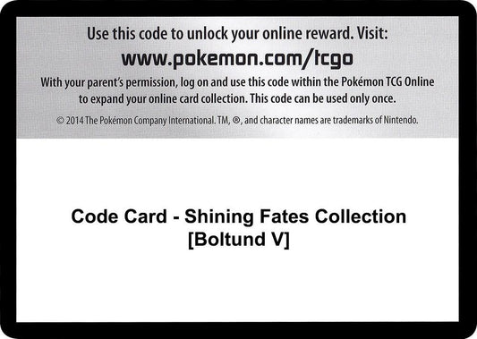 Code Card - Shining Fates Collection [Boltund V] [Shining Fates]