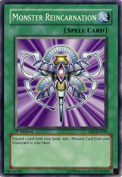 Monster Reincarnation (YSD-EN030) [Starter Deck 2006]