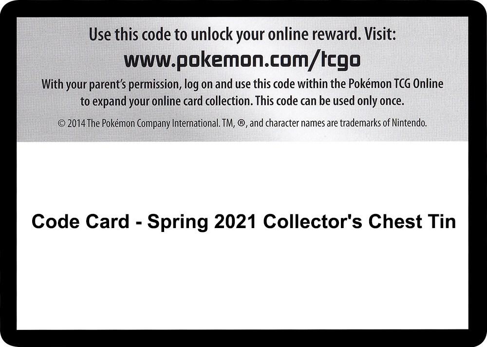 Code Card - Spring 2021 Collector's Chest Tin [SWSH05: Battle Styles]