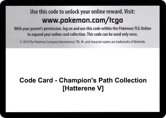 Code Card - Champion's Path Collection [Hatterene V] [Champion's Path]
