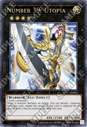 Number 39: Utopia (UTR) (OP17-EN001) - OTS Tournament Pack 17 Unlimited