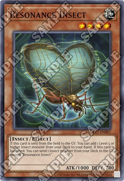 Resonance Insect (OP17-EN007) [OTS Tournament Pack 17]