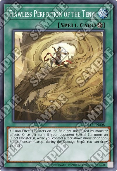 Flawless Perfection of the Tenyi (OP17-EN008) [OTS Tournament Pack 17]