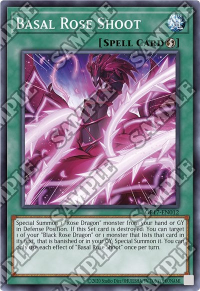 Basal Rose Shoot (OP17-EN012) [OTS Tournament Pack 17]