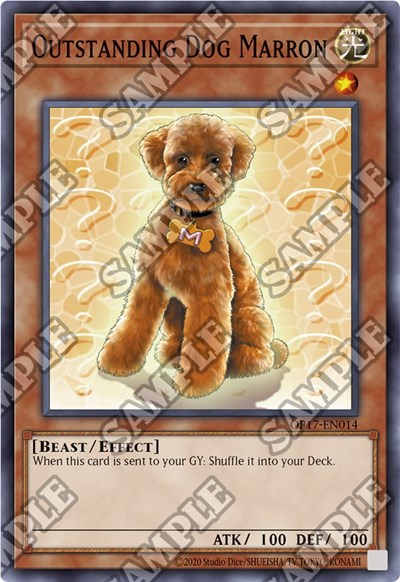 Outstanding Dog Marron (OP17-EN014) [OTS Tournament Pack 17]