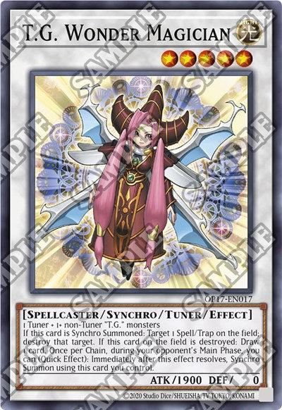 T.G. Wonder Magician (OP17-EN017) [OTS Tournament Pack 17]