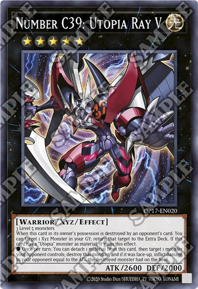 Number C39: Utopia Ray V (OP17-EN020) [OTS Tournament Pack 17]