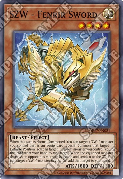 SZW - Fenrir Sword (OP17-EN021) [OTS Tournament Pack 17]