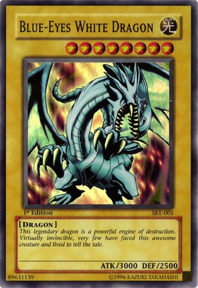 Blue-Eyes White Dragon (SKE-001) [Starter Deck: Kaiba Evolution]