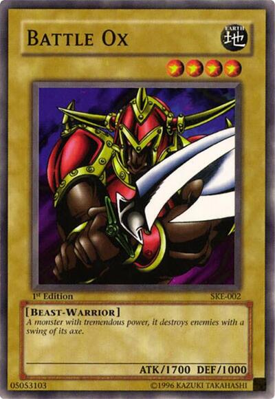 Battle Ox (SKE-002) [Starter Deck: Kaiba Evolution]