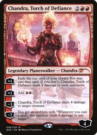 Chandra, Torch of Defiance (6) [Unique and Miscellaneous Promos]