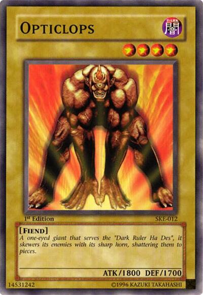 Opticlops (SKE-012) [Starter Deck: Kaiba Evolution]