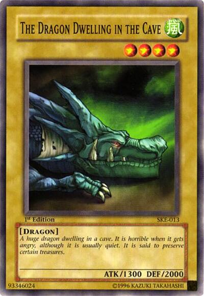 The Dragon Dwelling in the Cave (SKE-013) [Starter Deck: Kaiba Evolution]