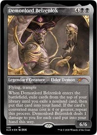 Demonlord Belzenlok (Foil Etched) (159) [Secret Lair Drop Series]
