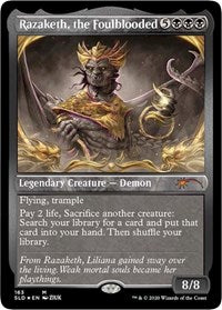 Razaketh, the Foulblooded (Foil Etched) (163) [Secret Lair Drop Series]