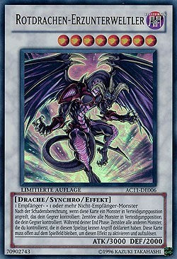 Red Dragon Archfiend (German) - "Rotdrachen-Erzunterweltler" (AC11-DE006) [Advent Calendar 2011 (Adventskalender)]