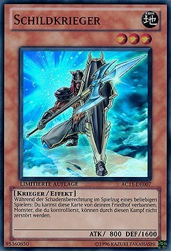 Shield Warrior (German) - "Schildkrieger" (AC11-DE007) [Advent Calendar 2011 (Adventskalender)]