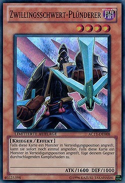 Twin-Sword Marauder (German) - "Zwillingsschwert-Plunderer" (AC11-DE008) [Advent Calendar 2011 (Adventskalender)]