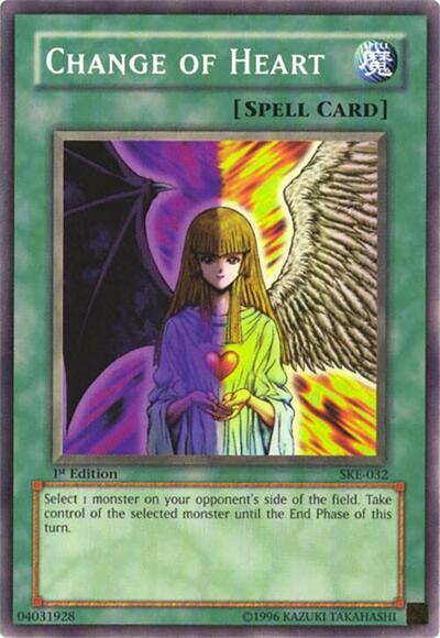 Change of Heart (SKE-032) [Starter Deck: Kaiba Evolution]