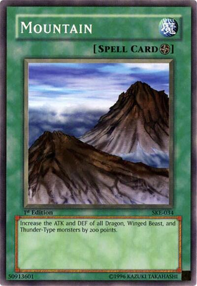 Mountain (SKE-034) [Starter Deck: Kaiba Evolution]