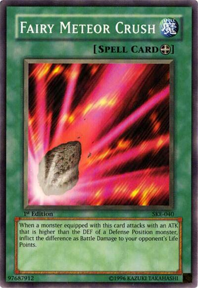 Fairy Meteor Crush (SKE-040) [Starter Deck: Kaiba Evolution]