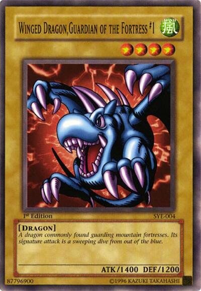 Winged Dragon, Guardian of the Fortress #1 (SYE-004) [Starter Deck: Yugi Evolution]