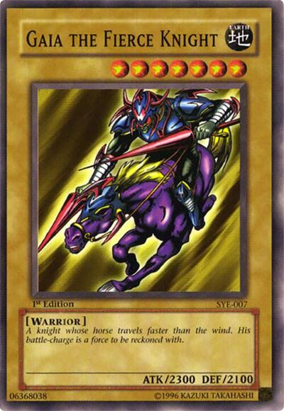 Gaia The Fierce Knight (SYE-007) [Starter Deck: Yugi Evolution]