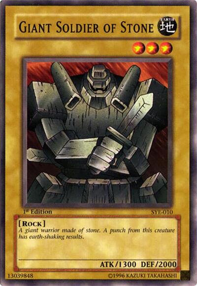 Giant Soldier of Stone (SYE-010) [Starter Deck: Yugi Evolution]
