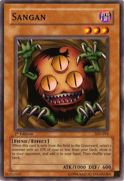 Sangan (SYE-018) [Starter Deck: Yugi Evolution]