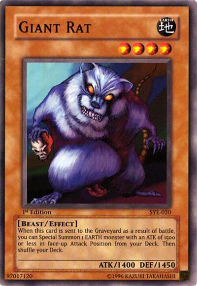 Giant Rat (SYE-020) [Starter Deck: Yugi Evolution]
