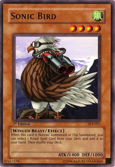 Sonic Bird (SYE-021) [Starter Deck: Yugi Evolution]