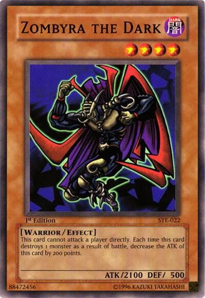 Zombyra the Dark (SYE-022) [Starter Deck: Yugi Evolution]