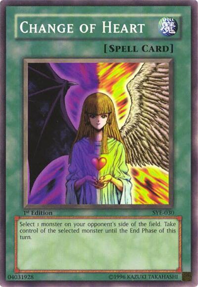 Change of Heart (SYE-030) [Starter Deck: Yugi Evolution]