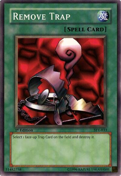 Remove Trap (SYE-033) [Starter Deck: Yugi Evolution]
