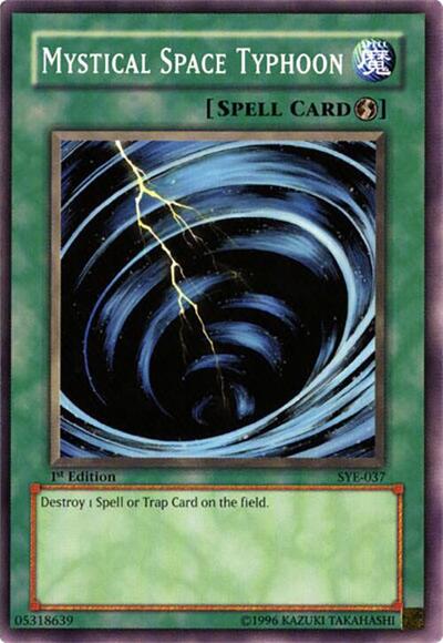 Mystical Space Typhoon (SYE-037) [Starter Deck: Yugi Evolution]