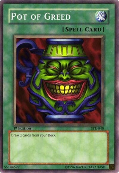 Pot of Greed (SYE-040) [Starter Deck: Yugi Evolution]