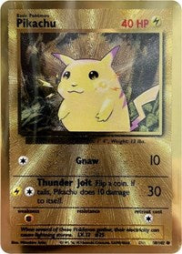 Pikachu - 58/102 (Celebrations Metal Card) (058/102) [Miscellaneous Cards & Products]