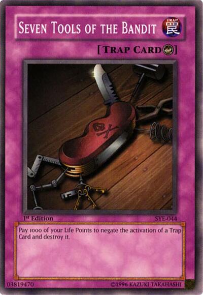 Seven Tools of the Bandit (SYE-044) [Starter Deck: Yugi Evolution]