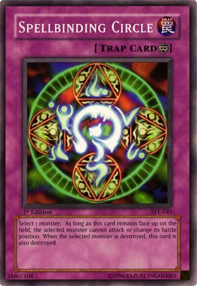 Spellbinding Circle (SYE-045) [Starter Deck: Yugi Evolution]