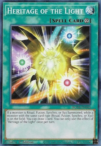 Heritage of the Light (BODE-EN000) [Burst of Destiny]