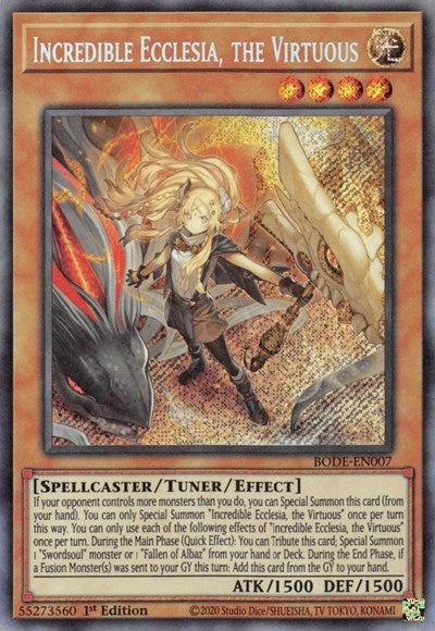 Incredible Ecclesia, the Virtuous (BODE-EN007) [Burst of Destiny]
