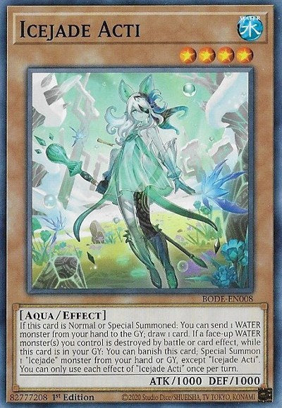 Icejade Acti (BODE-EN008) [Burst of Destiny]