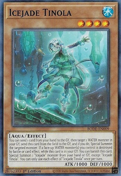 Icejade Tinola (BODE-EN009) [Burst of Destiny]