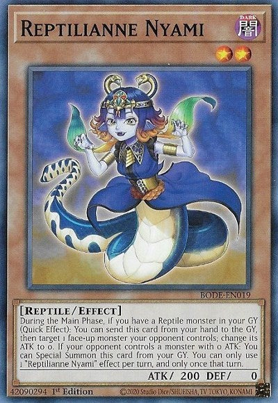 Reptilianne Nyami (BODE-EN019) [Burst of Destiny]