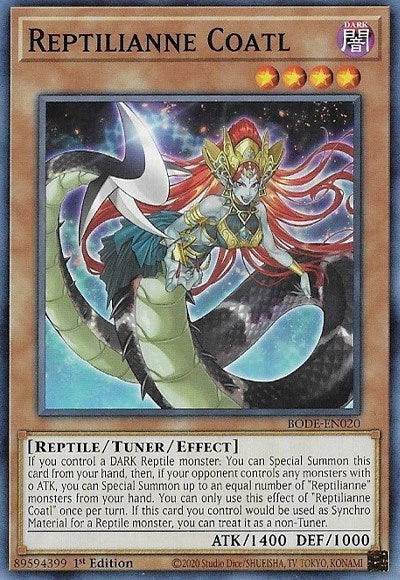 Reptilianne Coatl (BODE-EN020) [Burst of Destiny]