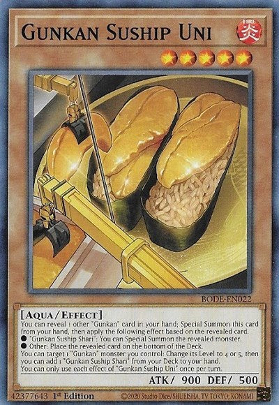 Gunkan Suship Uni (BODE-EN022) [Burst of Destiny]