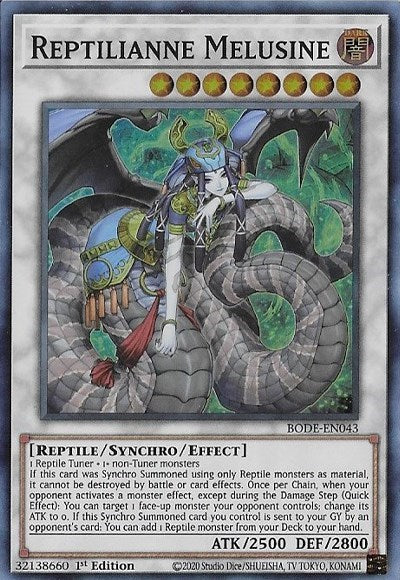 Reptilianne Melusine (BODE-EN043) [Burst of Destiny]